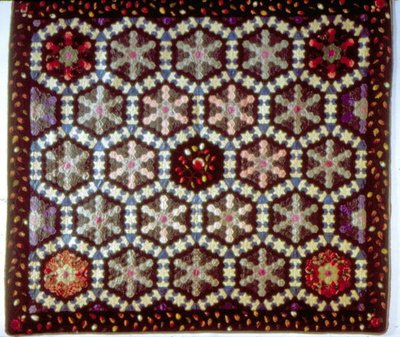 Snowflower quilt by American School